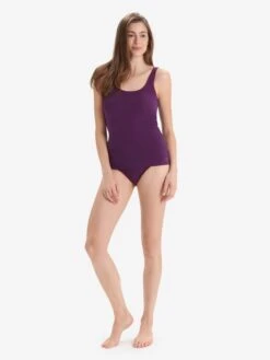 Icebreaker Tops Sporttop Siren Dames Donkerblauw / Pink -Icebreaker 0229fdea5ddee8bdcee8795b35d1bb54