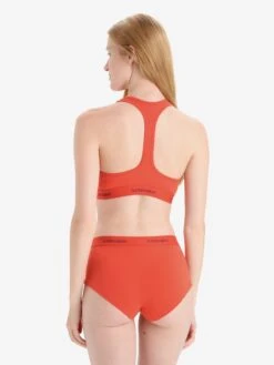 Icebreaker Functioneel Ondergoed Sportondergoed Dames Rood -Icebreaker 046afa0b33a85cb7a6ee67cf7fca08f7