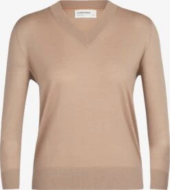 Icebreaker Truien & Sweaters Sporttrui Wilcox Dames Beige