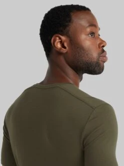 Icebreaker T-shirts Functioneel Shirt Anatomica Heren Olijfgroen -Icebreaker 09a64cf2f48d9e20a107249b879cf60a