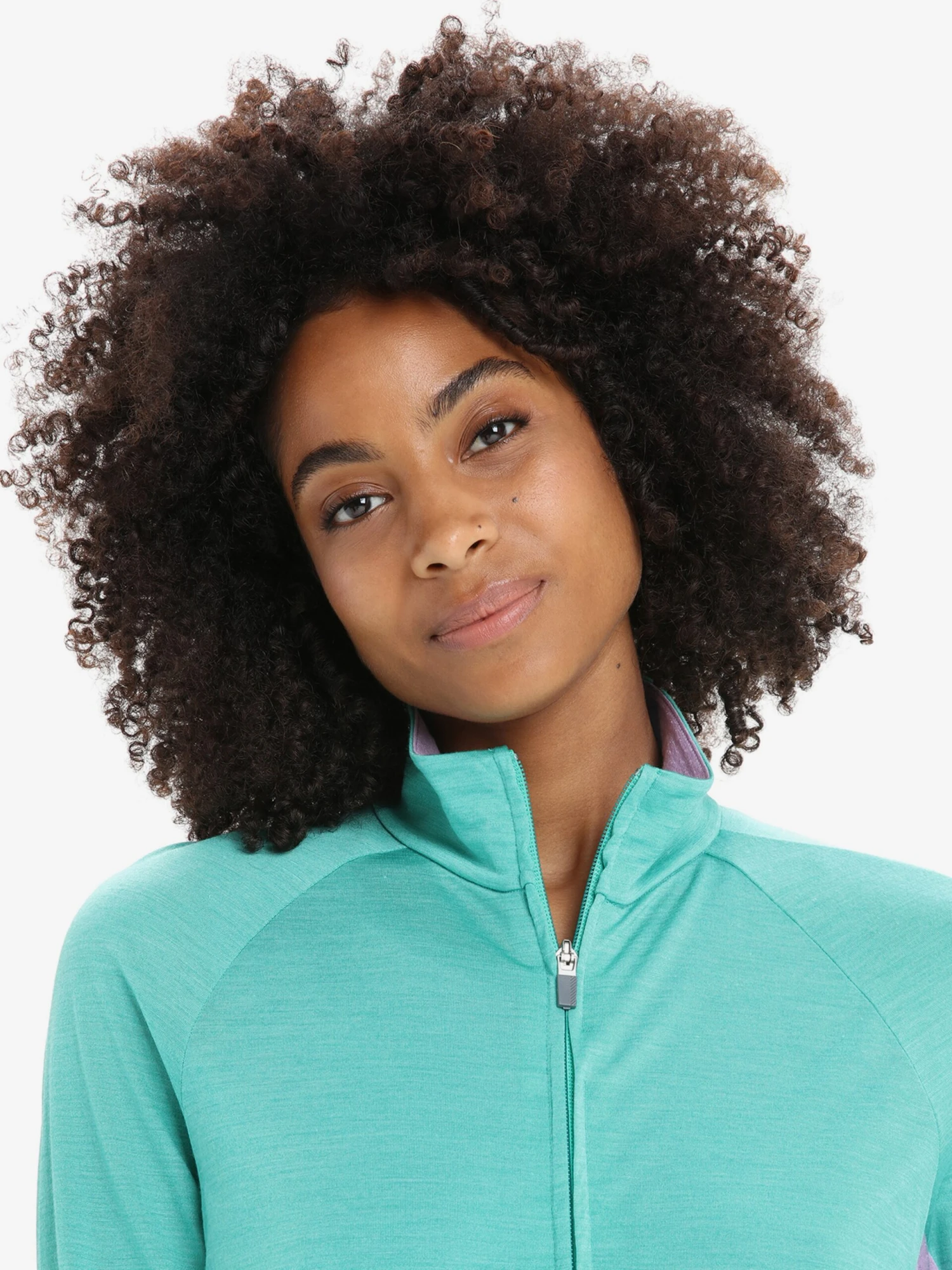 Icebreaker Truien & Sweaters Sportief Sweatvest ZoneKnit Dames Lila 8 Icebreaker Truien & Sweaters Sportief Sweatvest ZoneKnit Dames Lila - Afbeelding 6