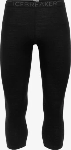 Icebreaker Shorts Skinny Sportbroek Oasis Heren Zwart