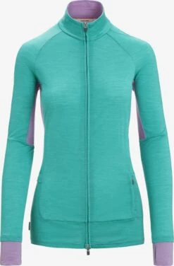 Icebreaker Truien & Sweaters Sportief Sweatvest ZoneKnit Dames Lila