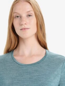 Icebreaker Shirts Functioneel Shirt Sphere II Dames Blauw -Icebreaker 1b26e7b952e1e7fe27aebc3aefa5bad4