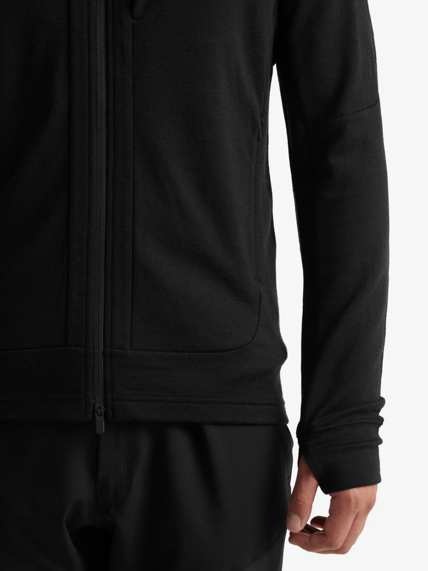 Icebreaker Truien & Sweaters Sportsweatvest Quantum III Heren Zwart 9 Icebreaker Truien & Sweaters Sportsweatvest Quantum III Heren Zwart - Afbeelding 7