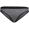 Icebreaker Siren Bikini Slip Dames - Gritstone Heather/Black -Icebreaker 233761 00 d 451533