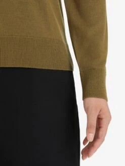 Icebreaker Truien & Sweaters Sporttrui Wilcox Dames Bruin -Icebreaker 26a48c1044a7de5e590a10789d79c3cc