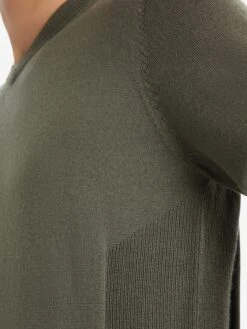 Icebreaker Longsleeves Functioneel Shirt Shearer Heren Olijfgroen -Icebreaker 26efa3cab426a02ca02ace9180f9b834