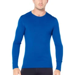 Icebreaker 200 Oasis Crewe Shirt Met Lange Mouwen Heren - Lazurite