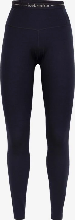 Icebreaker Broeken Skinny Sportbroek W 260 Tech Dames Nachtblauw