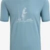 Icebreaker T-shirts Functioneel Shirt Tee Polar Paddle Heren Blauw -Icebreaker 2bd9b5c8cf66425e40851cbe86ec04e3