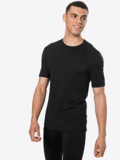 Icebreaker Sportshirts Functioneel Shirt 200 Oasis Heren Zwart -Icebreaker 2cf2d30efc6f00e8f3c985ba6d551528