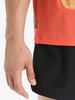 Icebreaker T-shirts Functioneel Shirt ZoneKnit Heren Lichtgeel / Oranje -Icebreaker 35936f49e7e51c834f935dcb44f86356