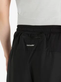Icebreaker Shorts Regular Sportbroek ZoneKnit Heren Zwart -Icebreaker 374dfb18a5a531063405947d6115f2de