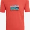 Icebreaker T-shirts Functioneel Shirt Trailhead Heren Rood -Icebreaker 3c99400f85bbfeca5e2d23a138240414