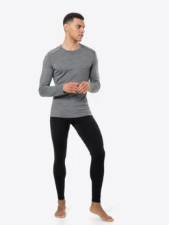 Icebreaker Shirts Basislaag 200 Oasis Heren Stone Grey -Icebreaker 44d9ba2fc957ee658dd387d1a4985c86