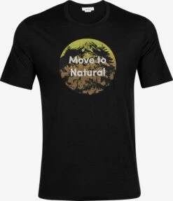 Icebreaker T-shirts Functioneel Shirt Heren Zwart