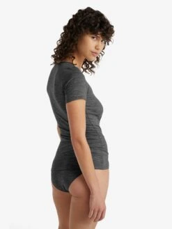 Icebreaker Shirts Functioneel Shirt SIREN Dames Donkergrijs -Icebreaker 4a185d0e166adf6ea2792d7237219f18