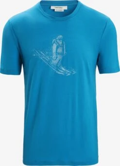 Icebreaker Functionele Shirts Functioneel Shirt Heren Blauw / Pastelblauw