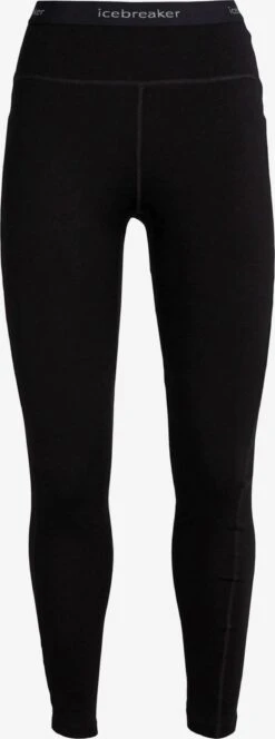Icebreaker Broeken Skinny Sportbroek Dames Zwart