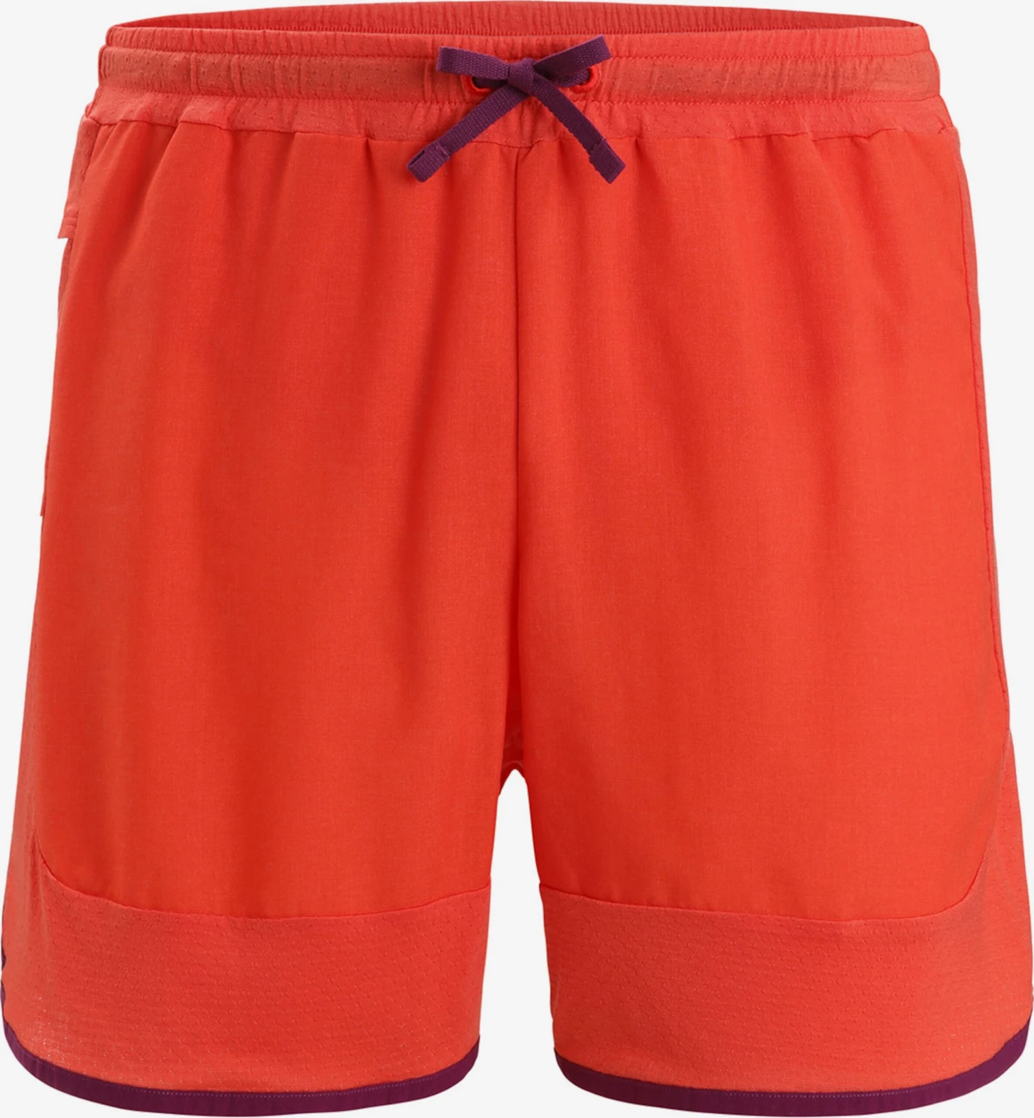 Icebreaker Shorts Regular Sportbroek ZoneKnit Heren Oranjerood 3 Icebreaker Shorts Regular Sportbroek ZoneKnit Heren Oranjerood