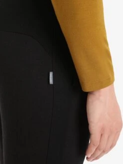 Icebreaker Broeken Skinny Sportbroek Heren Zwart -Icebreaker 605f7761f2d6bd6284f0d0e8d6552868