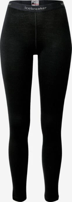 Icebreaker Ondergoed Skinny Sportondergoed Dames Zwart