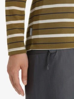 Icebreaker Longsleeves Shirt Dames Olijfgroen -Icebreaker 662f985d025c1e107e33904aaf560745