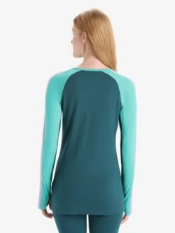 Icebreaker Shirts Functioneel Shirt Dames Marine -Icebreaker 67620fe0ba639bf2134507175ee245f7