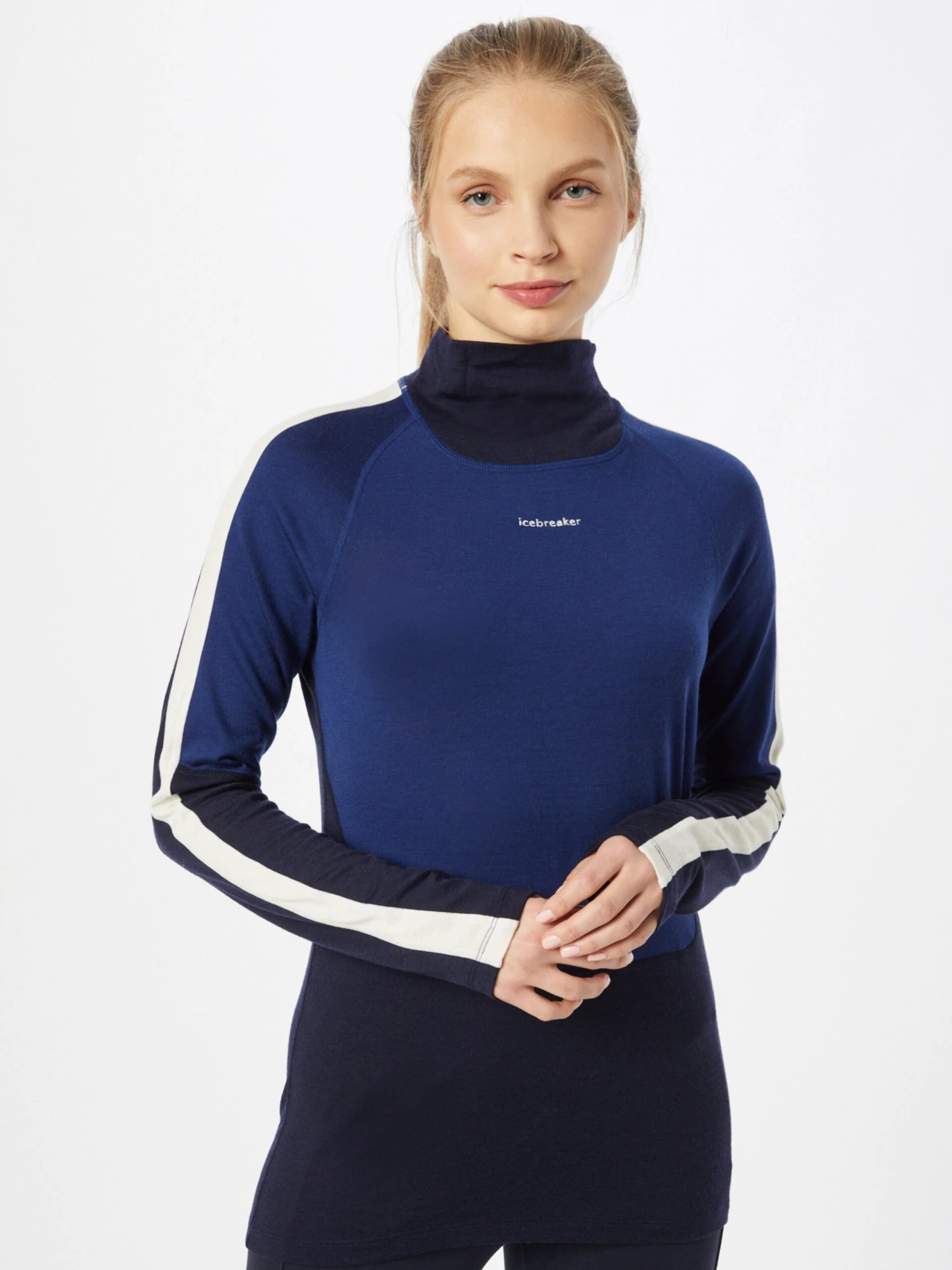 Icebreaker Shirts Functioneel Shirt Sone Dames Ultramarine Blauw / Donkerblauw 4 Icebreaker Shirts Functioneel Shirt Sone Dames Ultramarine Blauw / Donkerblauw - Afbeelding 2