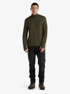 Icebreaker Truien & Sweaters Sportsweatshirt Original Heren Kaki -Icebreaker 79575f9ba160cfc2f7550b7bcfaebc55