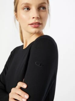 Icebreaker Functioneel Ondergoed Basislaag Dames Zwart -Icebreaker 7a6b15131a14bc20d61165c84bddd5e6