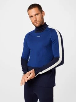 Icebreaker Longsleeves Functioneel Shirt Heren Nachtblauw / Donkerblauw -Icebreaker 7f3f0cec18451d2fa1d6bd27f6371b9c