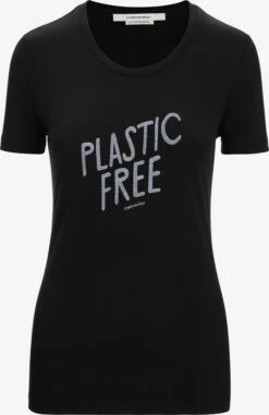 Icebreaker T-shirts Functioneel Shirt Tech Lite II Dames Zwart