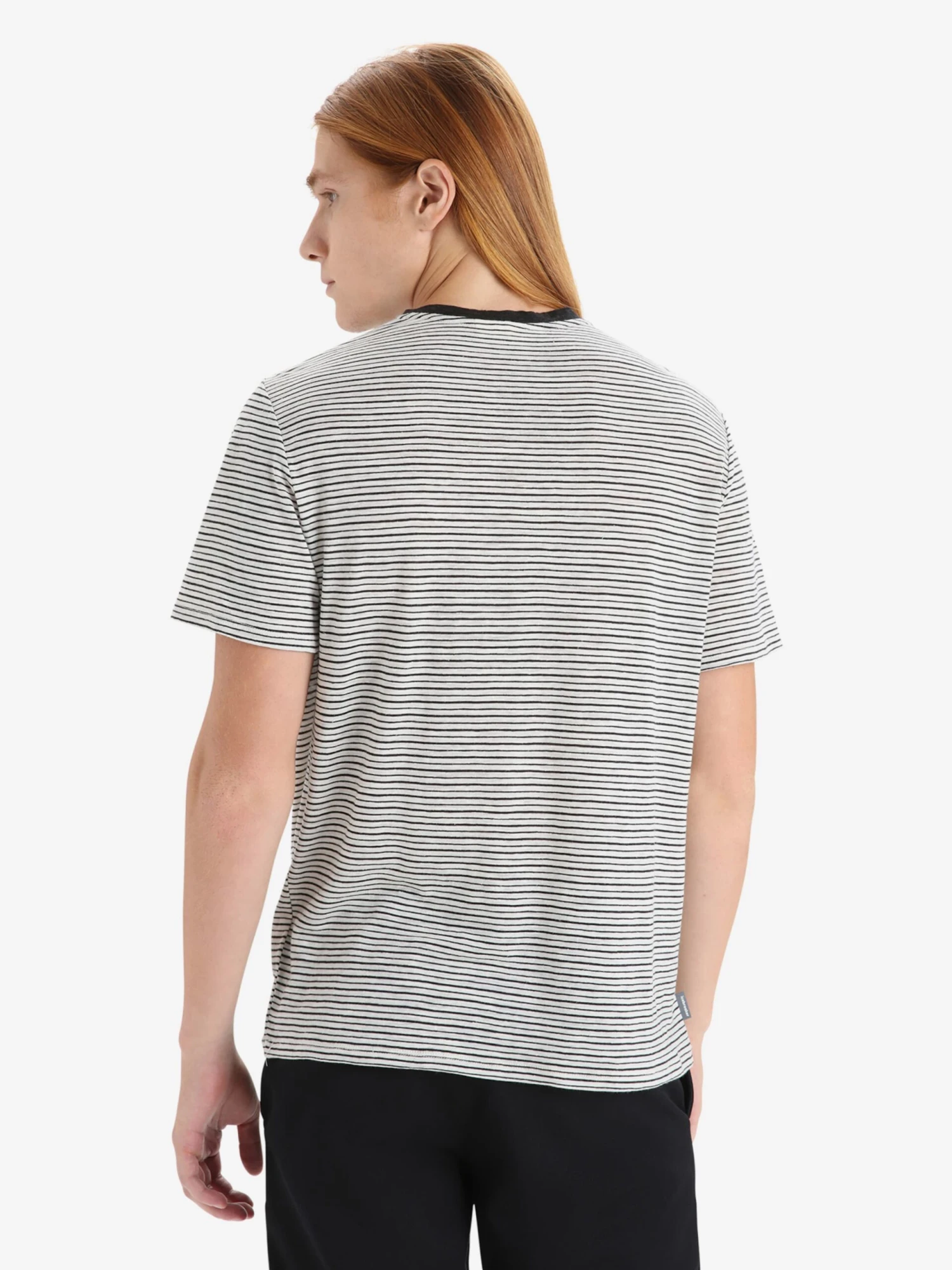 Icebreaker T-shirts Functioneel Shirt Heren Natuurwit 6 Icebreaker T-shirts Functioneel Shirt Heren Natuurwit - Afbeelding 4