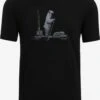 Icebreaker T-shirts Functioneel Shirt Tee Polar Paddle Heren Zwart -Icebreaker 89384972b1e9d5a482b0aadc3eebe0ae