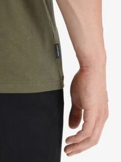 Icebreaker T-shirts Functioneel Shirt Heren Pastelgroen / Donkergroen -Icebreaker 8dca9abadd80982ab8a5a7d67ef64dca