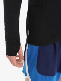 Icebreaker Truien & Sweaters Sportsweatvest ZoneKnit Heren Zwart -Icebreaker 93346192e3afda889d50907f6142c316