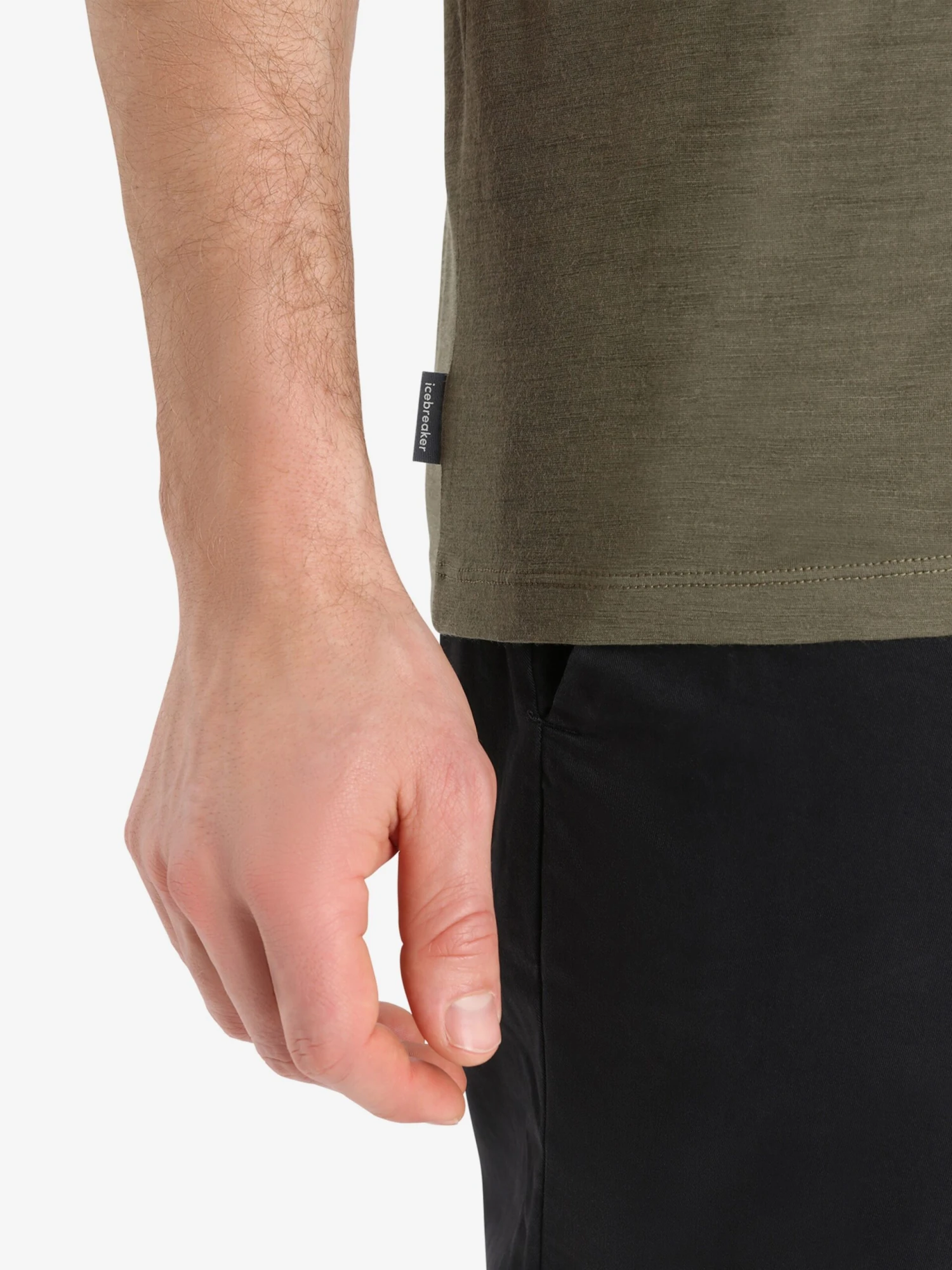 Icebreaker T-shirts Functioneel Shirt Alps 3D Heren Groen 7 Icebreaker T-shirts Functioneel Shirt Alps 3D Heren Groen - Afbeelding 5