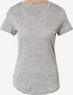 Icebreaker Shirts Functioneel Shirt Sphere II Dames Grijs Gemêleerd