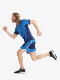 Icebreaker Outdoor Regular Sportbroek M ZoneKnit Shorts Heren Blauw / Zwart -Icebreaker a4370363c9fc61254ddaddff0d6cf8c6