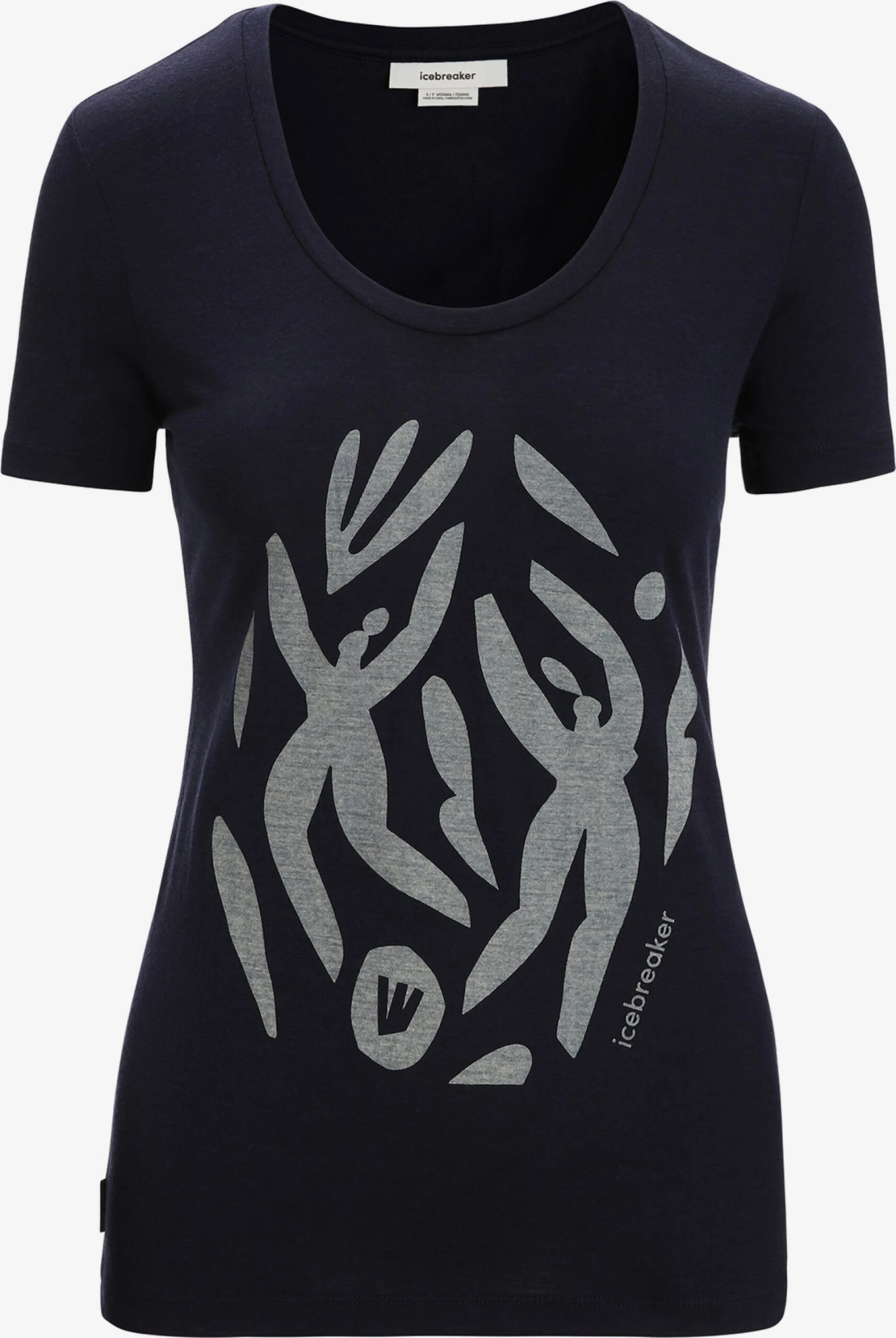 Icebreaker Shirts Functioneel Shirt Dames Donkerblauw 3 Icebreaker Shirts Functioneel Shirt Dames Donkerblauw