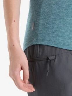 Icebreaker Shirts Functioneel Shirt Sphere II Dames Blauw -Icebreaker aa56476deb092b652cea529880ae9259