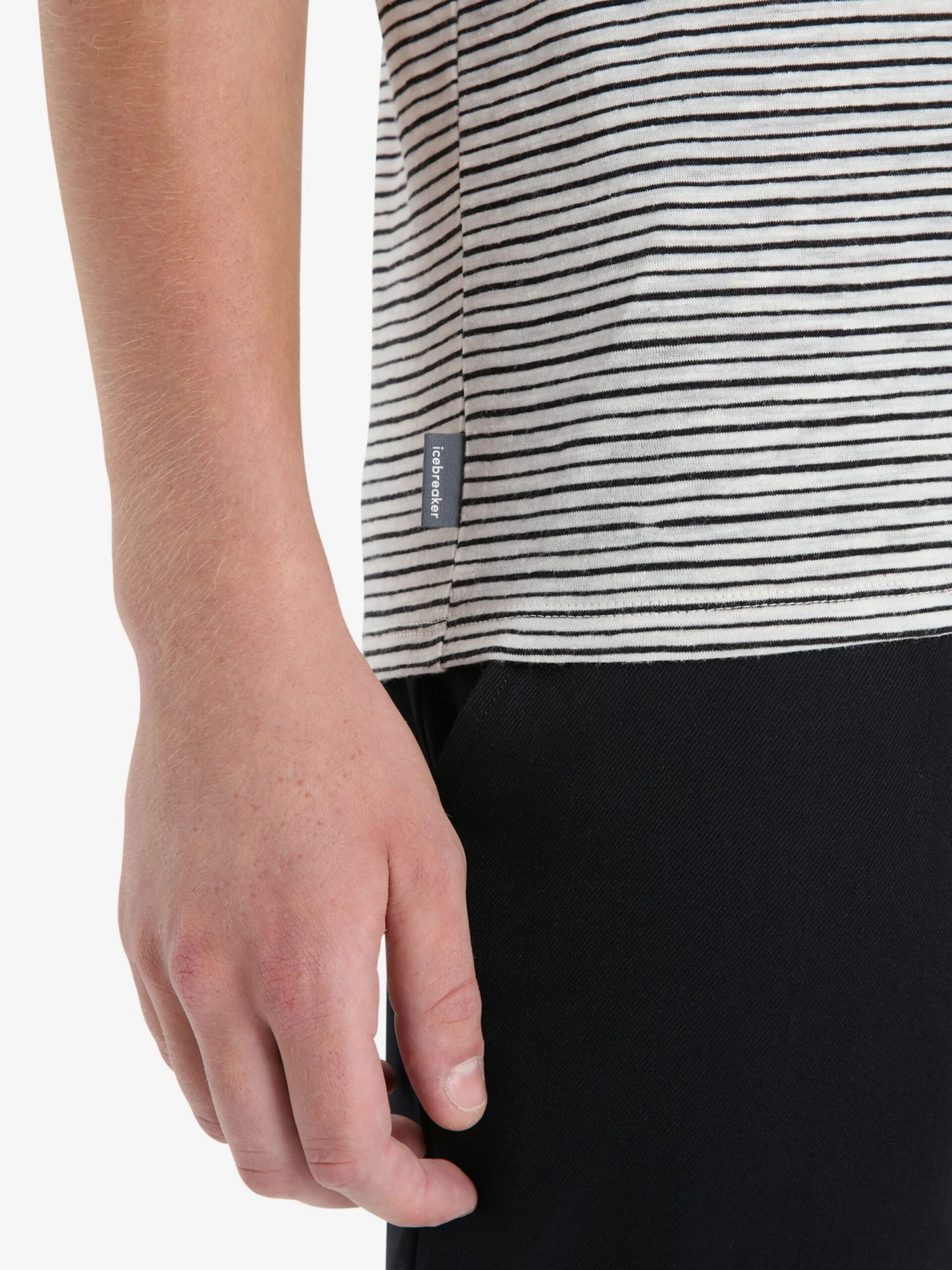 Icebreaker T-shirts Functioneel Shirt Heren Natuurwit 9 Icebreaker T-shirts Functioneel Shirt Heren Natuurwit - Afbeelding 7