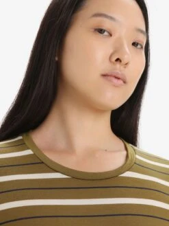 Icebreaker Longsleeves Shirt Dames Olijfgroen -Icebreaker ac68d2a636812fb4e31c9a71e9b8c945