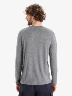 Icebreaker Functionele Shirts Functioneel Shirt Tech Lite II Skiing Yeti Heren Grijs Gemêleerd -Icebreaker b74fd741c2ebd22e6c6727413b68284a