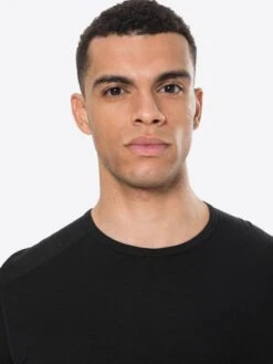 Icebreaker Sportshirts Functioneel Shirt 200 Oasis Heren Zwart -Icebreaker b853bac861d38145054396edacf0fe9d