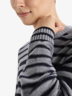 Icebreaker Truien & Sweaters Sporttrui Waypoint Heren Grijs / Zwart -Icebreaker b939b91aa813fa19985da40f3dd89fe7