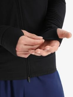 Icebreaker Truien & Sweaters Sportsweatvest ZoneKnit Heren Zwart -Icebreaker bc2e52036bc7558a972e90489efaa41c