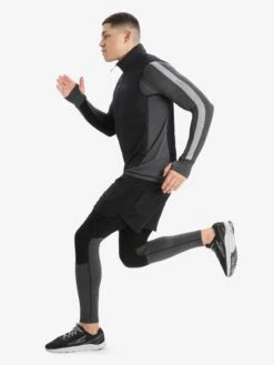 Icebreaker Vesten Sportbodywarmer Loft Heren Zwart -Icebreaker be41ac3bb76a65de72cf1e218a471634